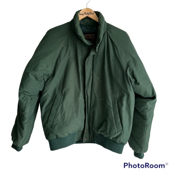 Eddie Bauer Other - Vintage Eddie Bauer Green Goose Down Mens Coat, M